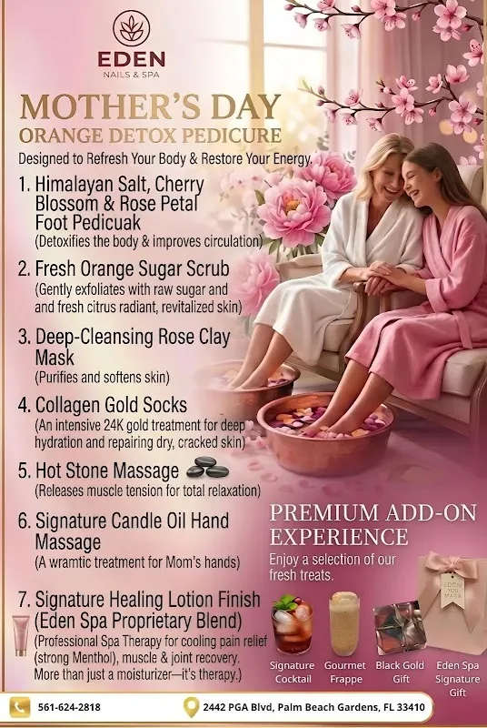 Eden Nails & Spa - Best Salon in Palm Beach Garden — Nail salon in Palm Beach Gardens